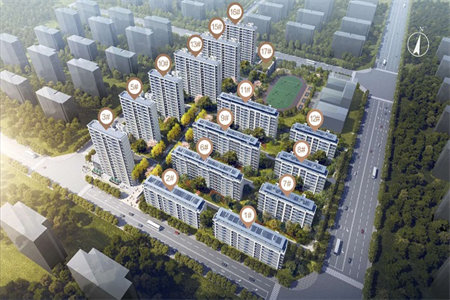 城南康城福地3室1厅1卫92m2精装修